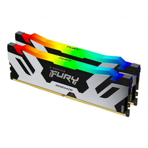 KINGSTON FURY RENEGADE RGB KIT MEMORIA RAM 2x16GB 32GB TOTALI 7.200 MHZ TECNOLOGIA DDR5 TIPOLOGIA DIMM CL38