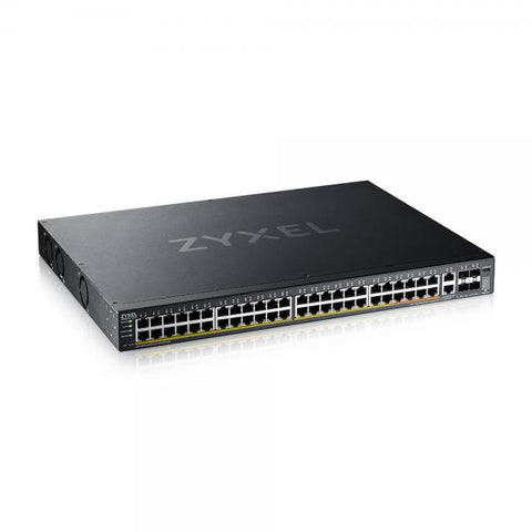 Zyxel XGS2220-54FP Gestito L3 Gigabit Ethernet [10/100/1000] Supporto Power over Ethernet [PoE] (XGS2220-54FP - 960W POE 40XPOE+/10XPOE++ 48X1G)