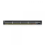 Zyxel XGS2220-54HP Gestito L3 Gigabit Ethernet [10/100/1000] Supporto Power over Ethernet [PoE] (XGS2220-54HP - 600W POE 40XPOE+/10XPOE++ 48X1G) 