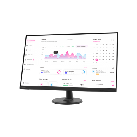 Lenovo D32-40 Monitor PC 80 cm [31.5] 1920 x 1080 Pixel Full HD Nero (D32-40 Computer Monitor 80 Cm - [31.5] 1920 X 1080 Pixels - Full Hd Black - Warranty: 12M)
