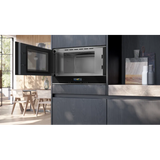 Siemens iQ700 BF722L1B1 forno a microonde Da incasso Solo microonde 21 L 900 W Nero