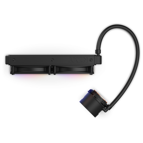 Procesador NZXT Kraken 240 RGB Raffreddatore di liquidi todo en uno 12 cm Nero 1 pz 