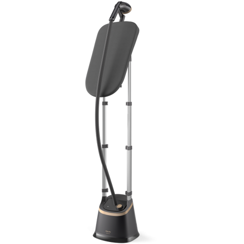 PHILIPS STE3170/80 STIRATRICE VERTICALE - 2000 W, 40 G/MIN DI VAPORE CONTINUO, 3 FUNZIONI DEL VAPORE, SERBATOIO D'ACQUA DI 2 L, DECALCIFICAZIONE SEMPLICE, AMPIA PIASTRA PER IL VAPORE, GRIGIO SCURO