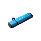 Kingston Technology IronKey VP50 unità flash USB 256 GB USB tipo-C 3.2 Gen 1 (3.1 Gen 1) Nero, Blu