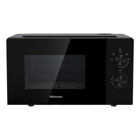 HISENSE H20MOBP1G FORNO A MICROONDE + GRILL 20 LT 700 W 900 CON GRILL 5 LIVELLI FUNZIONE SBRINAMENTO NERO