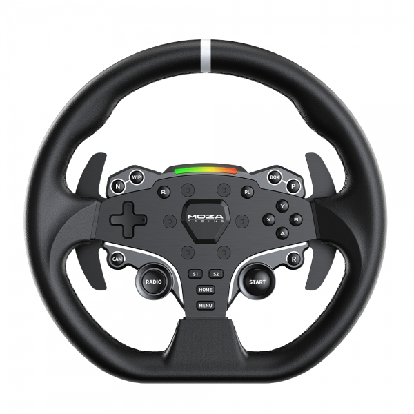 MOZA RACING R5 BUNDLE KIT VOLANTE + PEDALIERA PER PC TRASMISSIONE DIRETTA DA 5.5 NM DI COPPIA