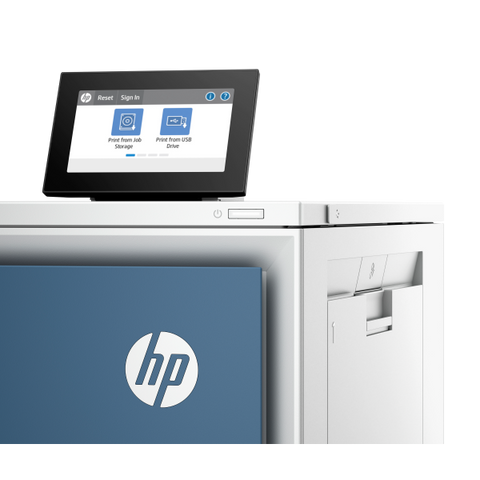 HP Stampante Color LaserJet Enterprise 5700dn, Stampa, porta unità flash USB anteriore; Vassoi ad alta capacità opzionali; touchscreen; Cartuccia TerraJet