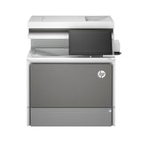 HP Stampante multifunzione Color LaserJet Enterprise Flow 5800zf, Stampa, copia, scansione, fax, Alimentatore automatico di documenti; vassoi ad alta capacità opzionali; touchscreen; cartuccia TerraJ
