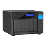 QNAP TVS-h674 NAS Tower Intel Core i5 i5-12400 32 GB DDR4 132 TB HDD QuTS hero Nero (QNAP TVS-h674-i5-32G 132TB [WD RED PRO] 6-bay QuTS hero NAS; Intel [2Years warranty])