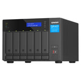 QNAP TVS-h674 NAS Tower Intel Core i5 i5-12400 32 GB DDR4 132 TB HDD QuTS hero Nero (QNAP TVS-h674-i5-32G 132TB [WD RED PRO] 6-bay QuTS hero NAS; Intel [2Years warranty])