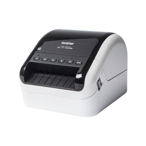 Brother QL-1110NWBC stampante per etichette (CD) Termica diretta 300 x 300 DPI Con cavo e senza cavo DK
