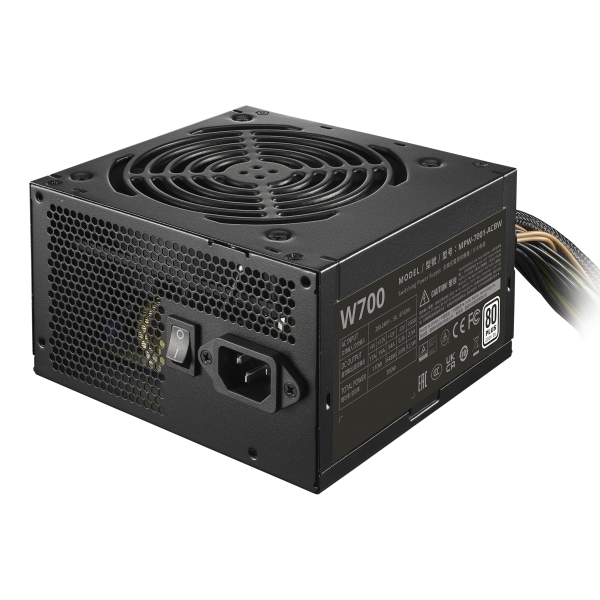 COOLER MASTER ELITE NEX W700 ALIMENTATORE 700W 230V PFC ATTIVO 80 PLUS 1-FAN 120mm NERO