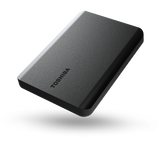 Toshiba Canvio Basics disco rigido esterno 2 TB 2.5 USB Type-A / Micro-USB B 2.0/3.2 Gen 1 [3.1 Gen 1] Nero (CANVIO BASICS 2TB BLACK)