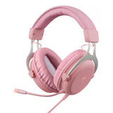 Deltaco GAM-030-P cuffia e auricolare Cablato A Padiglione Giocare USB tipo A Rosa