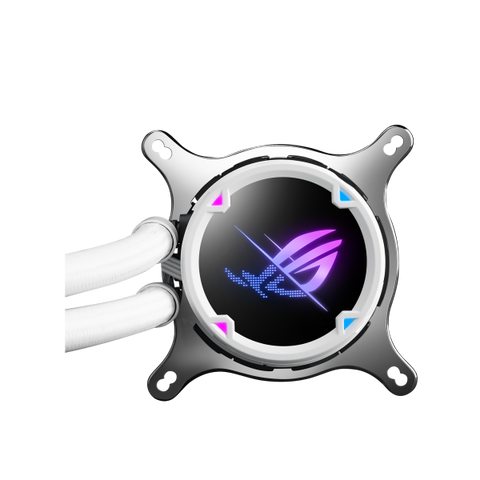 ASUS ROG STRIX LC II 240 ARGB White Edition Processore Raffreddatore di liquidi tutto in uno 12 cm Bianco 1 pz (ROG STRIX LC2 240 ARGB WT)
