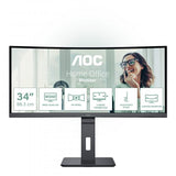 AOC CU34P3CV Monitor PC 86,4 cm [34] 3440 x 1440 Pixel UltraWide Quad HD LED Nero (CU34P3CV 86.36CM 34IN VA - 3440X1440 3000:1 300NITS 16:9)