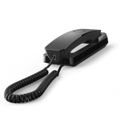 Gigaset DESK 200 Telefono analogico Nero (Desk 200 Analog Telephone - Black - Warranty: 12M)