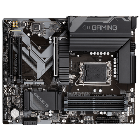 GIGABYTE B760 GAMING X DDR4 Scheda madre - Supporta CPU Intel Core di 14a generazione, VRM digitale a 8+1+1 fasi, fino a 5333MHz DDR4 [OC], 3xPCIe 4.0 M.2, LAN 2.5GbE, USB 3.2 Gen 2 (Gigabyte B760 GA