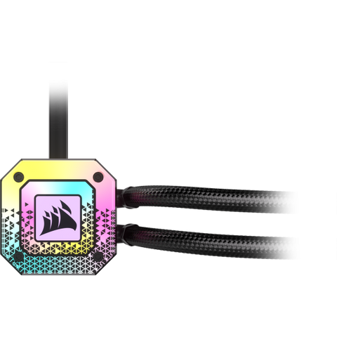 Corsair CW-9060070-WW sistema di raffreddamento per computer Processore Raffreddatore di liquidi tutto in uno 12 cm Nero 1 pz