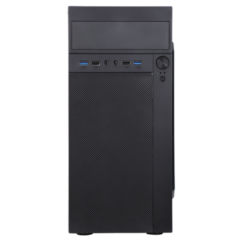 CASE ITEK M.TOWER "THEON" 500W, 2*USB2, 2*USB3 AUDIO FRONT- CABLE MANAGMENT - BK - ITOCMPTO