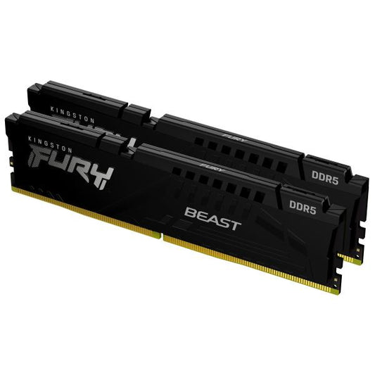 KINGSTON FURY BEAST KF556C36BBEK2-64 64GB 2 x 32GB DDR5 5.600MHz CL 36 DIMM BLACK