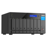 QNAP TVS-H874 NAS CHASSIS TOWER i7 12 CORE RAM 32GB-8 BAY HDD/SSD 3.5"-LAN 10/100/1000/2500/10000 Mbps NERO