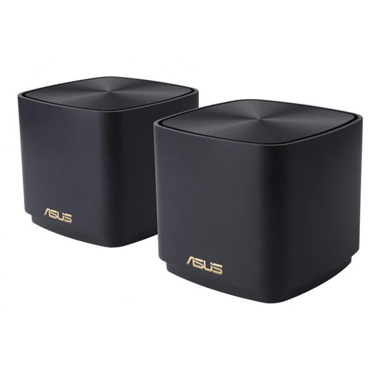 ASUS ZENWIFI XD4 PLUS (B-2-PK) ROUTER MESH DA INTERNO DUAL-BAND WI-FI 6 IP STATICO 2 PZ. BLACK