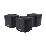ASUS ZENWIFI XD4 PLUS (B-3-PK) ROUTER MESH DA INTERNO DUAL-BAND WI-FI 6 IP STATICO 3 PZ. BLACK