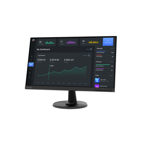 Lenovo C24-40 LED display 60,5 cm [23.8] 1920 x 1080 Pixel Full HD Nero (Lenovo C24-40 63DCKAT6UK 60.5 cm 23.8IN 1920 x 1080 pixels Full HD LED Black)