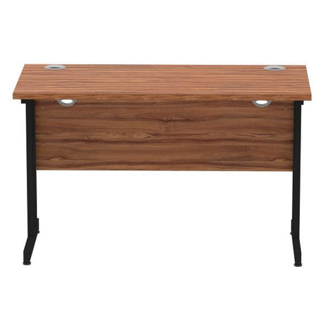 Dynamic MI003256 scrivania (Impulse 1200 x 600mm Straight Desk Walnut Top Black Cantilever Leg MI003256 DD)