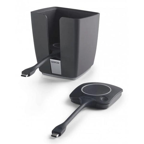 Barco Tray 2 x USB-C buttons Nero