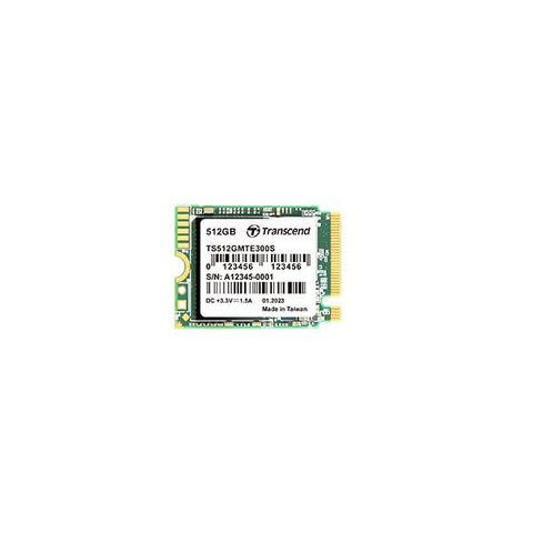 Transcend MTE300S 512 GB M.2 PCI Express 3.0 NVMe 3D NAND (Mte300S M.2 512 Gb Pci - Express 3.0 3D Nand Nvme - Warranty: 12M)