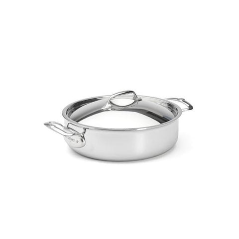 de Buyer 3741.28 padella Rotondo Acciaio inox