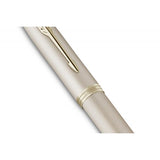 PARKER IM MONOCHROME PENNA ROLLER FUSTO PUNTA F FUSTO CHAMPAGNE INCHIOSTRO BLU CONFEZIONE REGALO