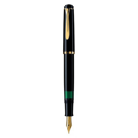 Pelikan M200 pluma estilografica Sistema de riempimento integrado Nero, Oro 1 pz 