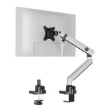 Durable 509623 Supporti a parete per TV 81,3 cm [32] Argento (Durable SELECT PLUS 1-Screen Recycled Aluminium Monitor Mount - 509623 DD)