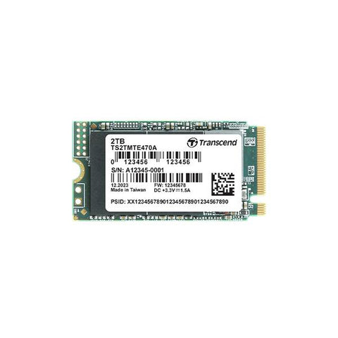 Transcend MTE470A 128 GB M.2 PCI Express 3.1 NVMe 3D NAND