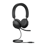 Jabra Evolve2 40 SE Auricolare Cablato A Padiglione Musica e Chiamate USB tipo A Nero