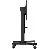 iiyama MD CAR1021-B1 Supporti a parete per TV 2,18 m [86] Pavimento Nero (MDCAR1021-B1 - Single column electric floor lift on wheels with easy mount brackets)
