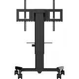 iiyama MD CAR1021-B1 Supporti a parete per TV 2,18 m [86] Pavimento Nero (MDCAR1021-B1 - Single column electric floor lift on wheels with easy mount brackets)