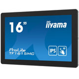 iiyama ProLite TF1615MC-B1 Monitor PC 39,6 cm [15.6] 1920 x 1080 Pixel Full HD Touch screen Nero (16 ProLite TF1615MC-B1 Touch Screen Monitor - 16 Black LED Touchscreen Monitor VGA DisplayPort and HD