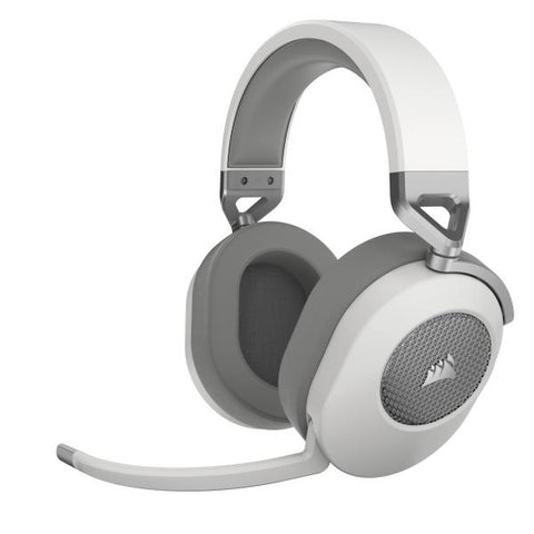 Corsair HS65 WIRELESS Auricolare A clip Giocare Bluetooth Bianco