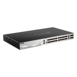 D-Link DGS-3130-30S/E switch di rete Gestito L3 10G Ethernet (100/1000/10000) Grigio