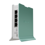 Mikrotik hAP router wireless Gigabit Ethernet Banda singola (2.4 GHz) Verde, Bianco