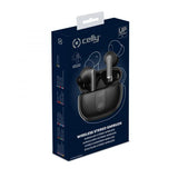 CELLY ULTRASOUND - TRUE WIRELESS EARPHONES CON MICROFONO ULTRASOUND BLACK