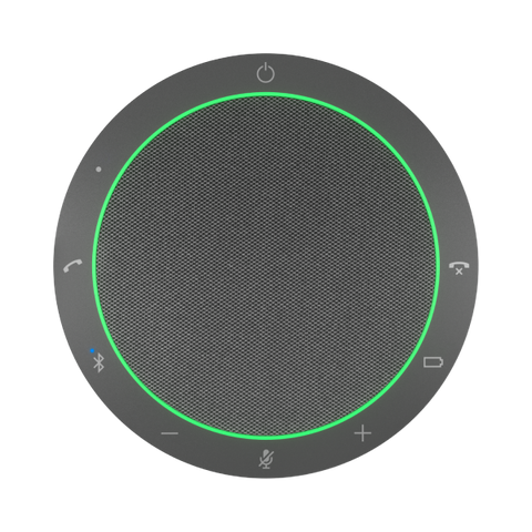 JABRA SPEAK2 55 UC VIVAVOCE A MANI LIBERE BLUETOOTH SENZA FILI CABLATO USB-C USB-A - ZOOM CERTIFICATO, GOOGLE MEET CERTIFIED, AMAZON CHIME CERTIFIED, GOOGLE FAST PAIR CERTIFIED GRIGIO SCURO