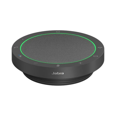 JABRA SPEAK2 55 UC VIVAVOCE A MANI LIBERE BLUETOOTH SENZA FILI CABLATO USB-C USB-A - ZOOM CERTIFICATO, GOOGLE MEET CERTIFIED, AMAZON CHIME CERTIFIED, GOOGLE FAST PAIR CERTIFIED GRIGIO SCURO