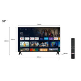 TCL Serie S54 Serie S5400AF Full HD 32" 32S5400AF Android TV