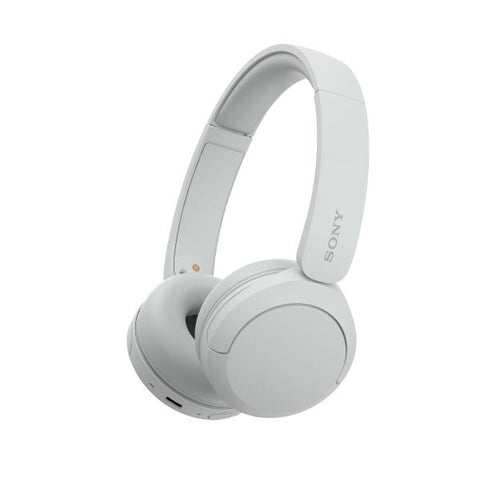 SONY WH-CH520 CUFFIE SOVRAURALI ON-EAR BLUETOOTH WIRELESS DURATA DELLA BATTERIA FINO A 50 ORE CON RICARICA RAPIDA BIANCHE