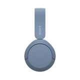 SONY WH-CH520 CUFFIE ON-EAR WIRELESS CON MICROFONO CONNESSIONE MULTIPOINT FINO A 50 ORE DI DURATA BATTERIA RICARICA RAPIPA BLUE